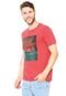 Camiseta VR Estampada Vermelha - Marca VR