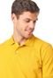 Camisa Polo GAP Reta Lisa Amarela - Marca GAP