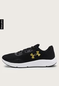 Tenis Under Armour Hombre Charged Negro Rojo - 3025358-003