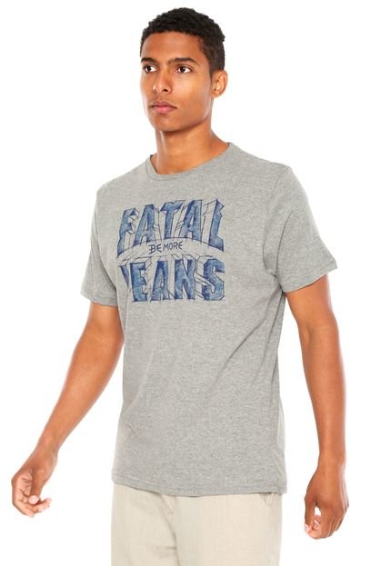 Camiseta Fatal Estampada Cinza - Marca Fatal Surf