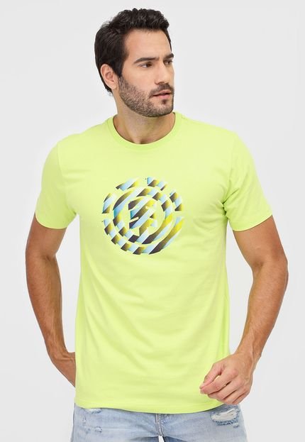 Camiseta Element Radial Icon Verde - Marca Element