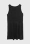 Vestido Elian Infantil Liso Preto - Marca Elian