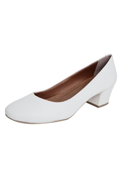 Scarpin Miucha Branco - Marca Miucha