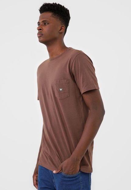 Camiseta Hang Loose Pocket Marrom - Marca Hang Loose