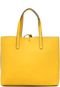 Bolsa Dupla Face Calvin Klein Com Necessaire Amarela - Marca Calvin Klein