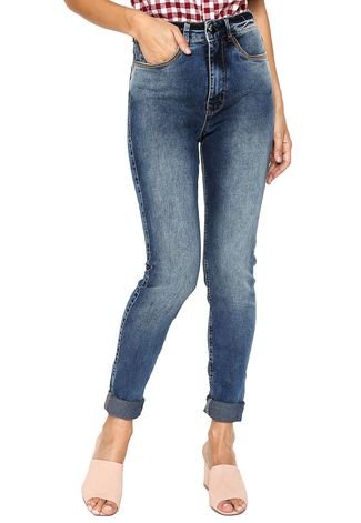 Calça Jeans Lez a Lez Skinny Comfort Azul