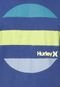 Camiseta Manga Curta Camiseta Manga Curta Hurley Drive Through Azul - Marca Hurley