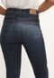 Calça Jeans Hering Super Skinny Estonada Azul - Marca Hering
