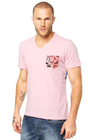 Camiseta Rockstter Bolso Rosa