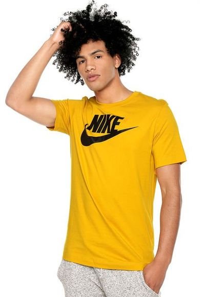 Camiseta Amarillo Nike - Ahora | Dafiti Colombia