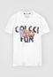 Camiseta Colcci Fun Infantil Fast Food Branca - Marca Colcci Fun
