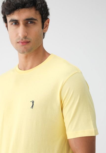 Camiseta Aleatory Básica Amarela - Marca Aleatory