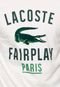Camiseta Lacoste Paris Off-white - Marca Lacoste