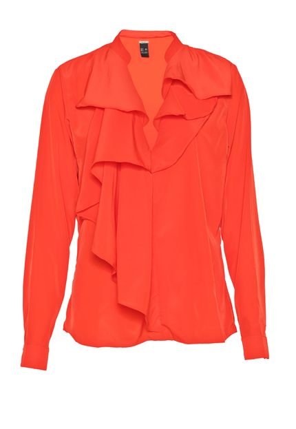 Camisa Colcci Recortes Laranja - Marca Colcci