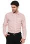 Camisa Forum Xadrez Vichy Rosa - Marca Forum