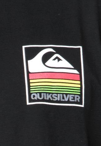 Camiseta Quiksilver Outlyer Preta
