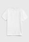 Camiseta Fakini Infantil Full Print Branca - Marca Fakini