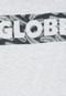 Camiseta Globe Box Logo Cinza - Marca Globe