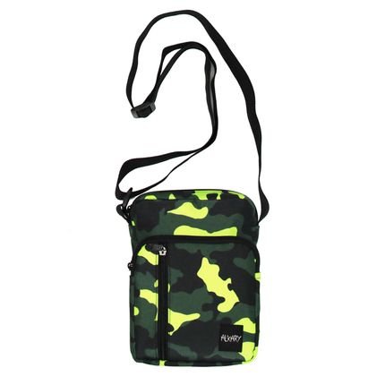 Mini Shoulder Bag Alkary Camuflada Verde Limão - Marca Alkary