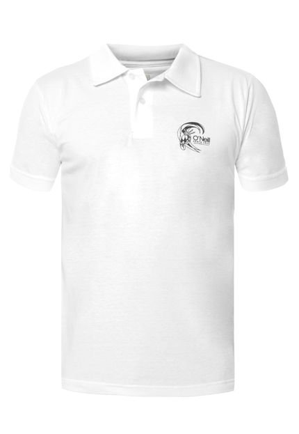 Camisa Polo O'Neill Santa Cruz Branca - Marca O'Neill
