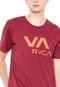 Camiseta RVCA Psilocybin Va Vermelha - Marca RVCA