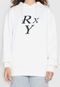 Moletom Flanelado Fechado Roxy Dreamers Wake Off-White - Marca Roxy