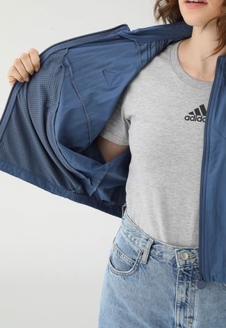 Jaqueta adidas Sportswear Logo Azul