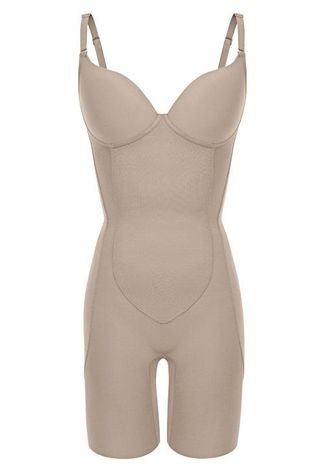 Body Renda Hope Modelador Lovely Shape Marrom - Compre Agora