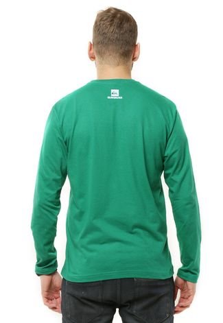 Camiseta Quiksilver Industry Verde