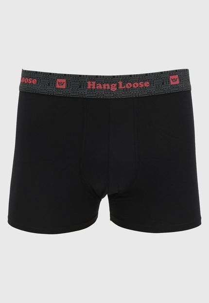 Cueca Hang Loose Boxer Modal Preta - Marca Hang Loose