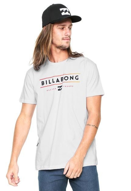 Camiseta Billabong Tri Bong Branca - Marca Billabong