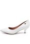 Scarpin Vizzano Texturizado Branco - Marca Vizzano