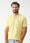 Camisa Polo Aleatory Reta Mini Icon Amarela - Marca Aleatory