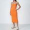 Vestido Colcci Ve25 Laranja Salmona Feminino - Marca Colcci