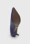 Scarpin Jorge Bischoff de Couro Azul - Marca Jorge Bischoff