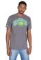 Camiseta Mitchell & Ness Estampada Seattle Supersonics Cinza - Marca Mitchell & Ness