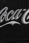 Boné Coca-Cola Logo Preto - Marca Coca Cola Accessories