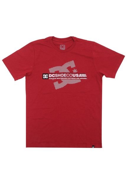 Camiseta DC Shoes Menino Logo Vermelho - Marca DC Shoes
