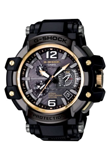 Relógio G-Shock GPW-1000FC-1A9DR Analógico Preto - Marca G-Shock