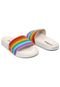 Chinelo Slide Maria Antonieta Arco Iris - Marca Maria Antonieta