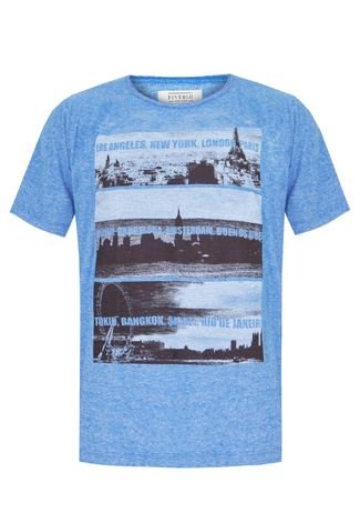Camiseta FiveBlu City Azul