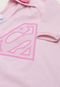 Pijama Infantil Get Baby Super Homem Menina Rosa - Marca Get Baby