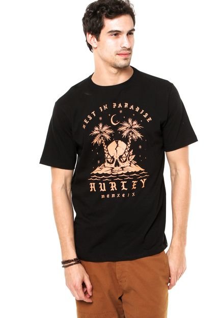 Camiseta Hurley Rip Preta - Marca Hurley