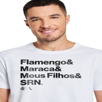 Camiseta Flamengo Maraca Filhos Reserva Branco - Marca Reserva