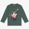 Camiseta Infantil Menino Kyly Estampa de Guitarra Verde - Marca Kyly