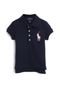Camisa Polo Polo Ralph Lauren Reta Azul-marinho - Marca Polo Ralph Lauren