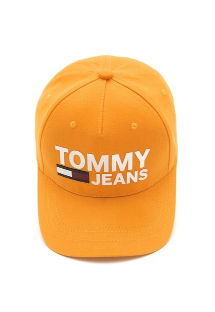 Boné Tommy Jeans Lettering Amarelo - Marca Tommy Jeans