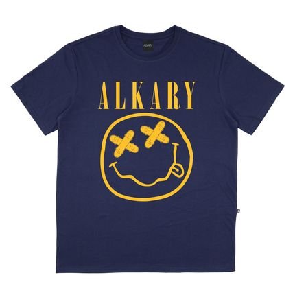 Camiseta Alkary Nirvana Azul Marinho - Marca Alkary