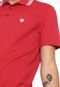 Camisa Polo Cavalera Botões Vermelha - Marca Cavalera