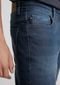 Calça Jeans Masculina Slim Com Elastano AZUL ESCURO - Marca Hering